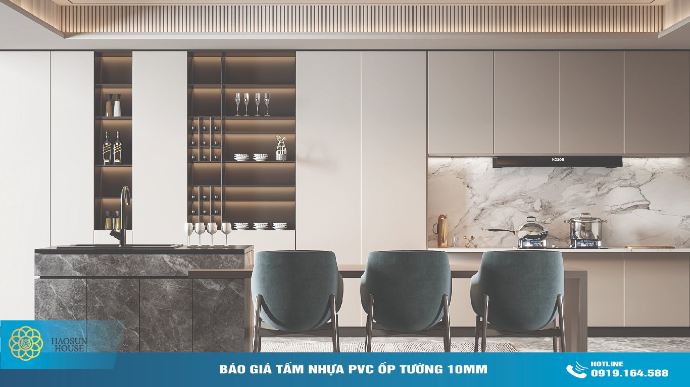 Tấm Ván Nhựa PVC tủ bếp