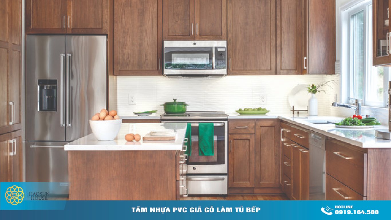 Tủ Bếp Làm từ Gỗ