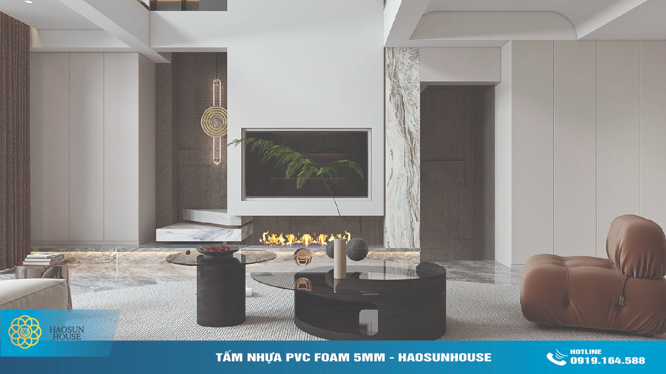 Ứng dụng tấm Nhựa PVC 5mm
