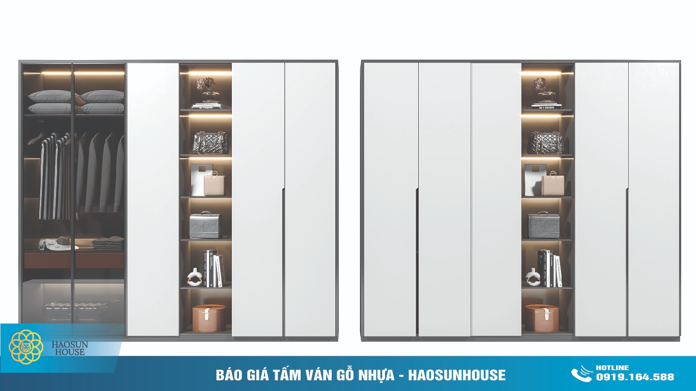Ứng dụng tấm pvc foam board haosunhouse