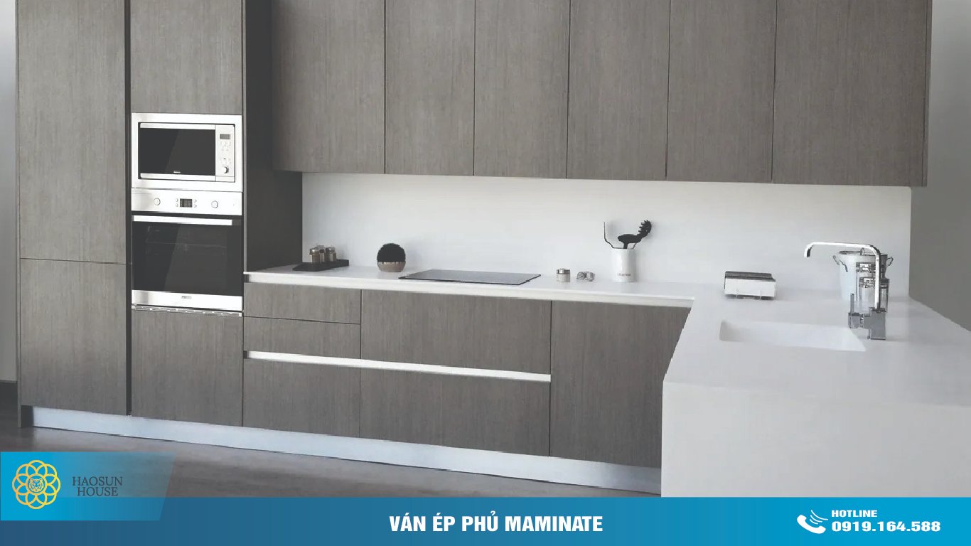 Ứng dụng ván gỗ melamine
