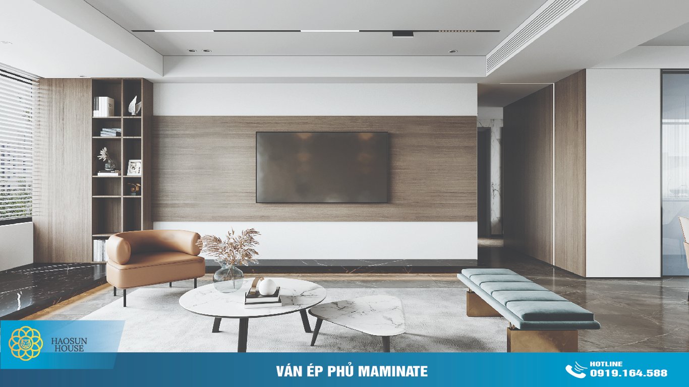 Ứng dụng ván gỗ melamine