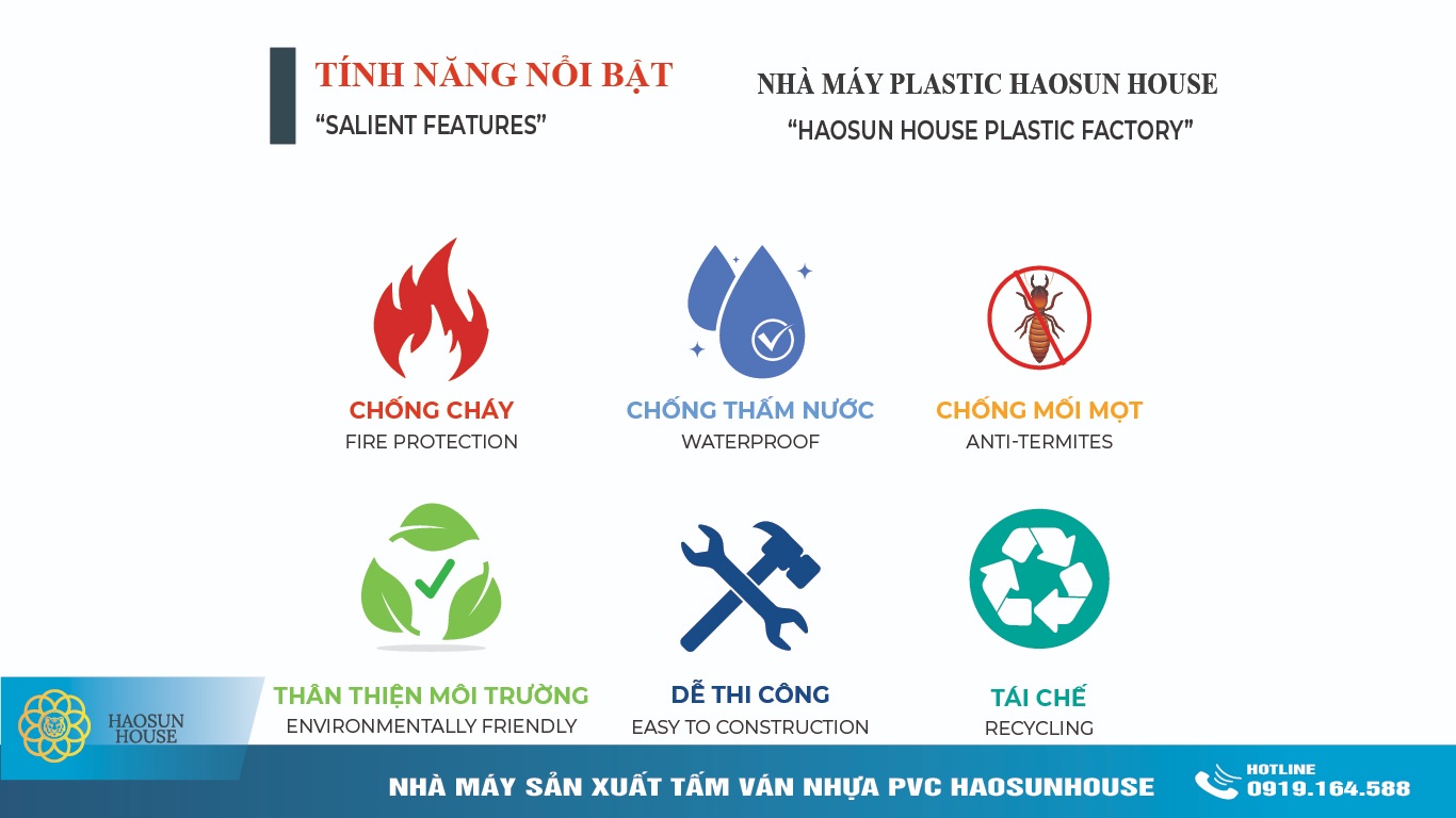 Ưu điểm Tấm Nhựa PVC Foam