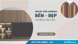 Ván ép phủ laminate