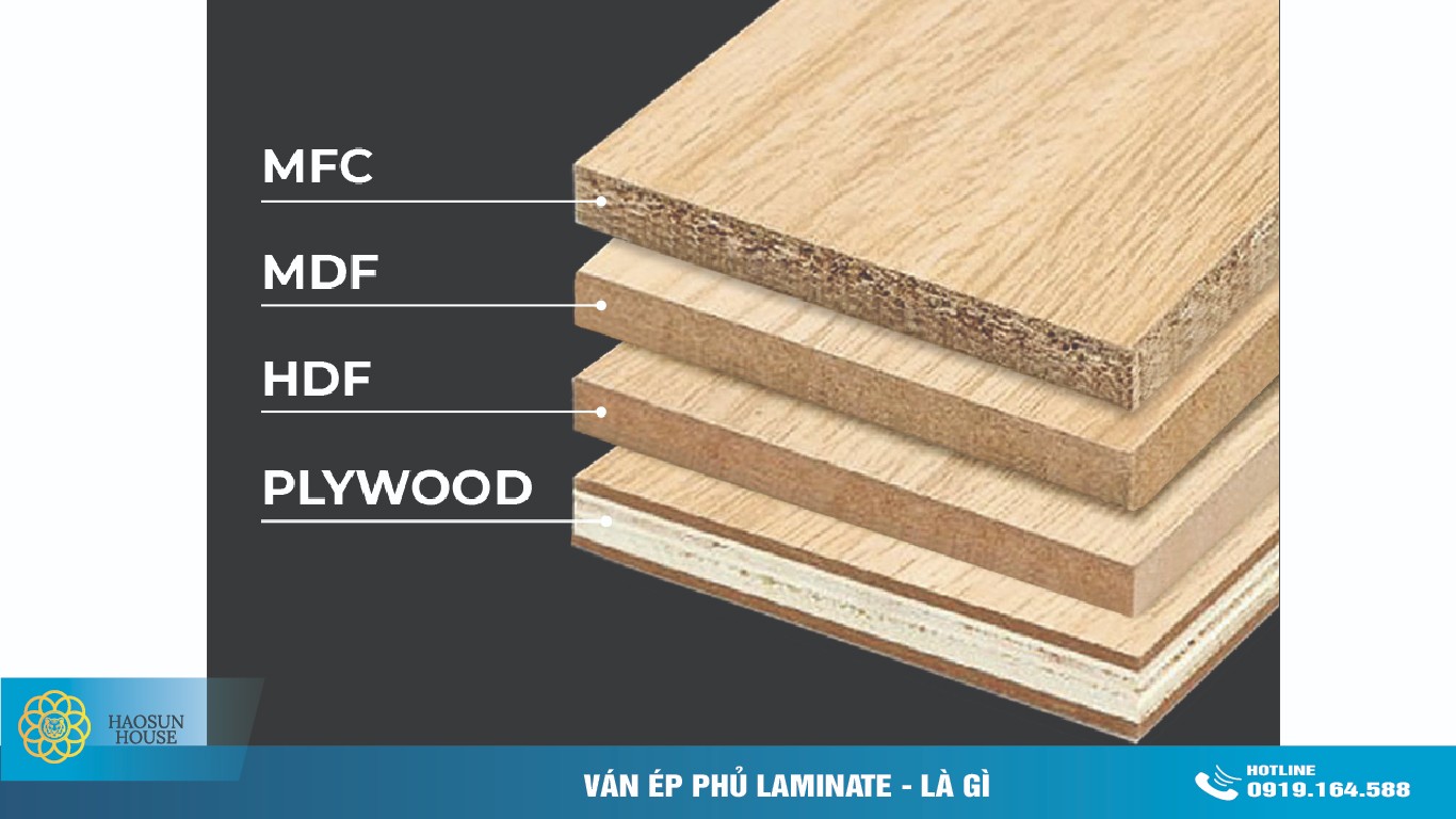 Ván ép phủ laminate là gì