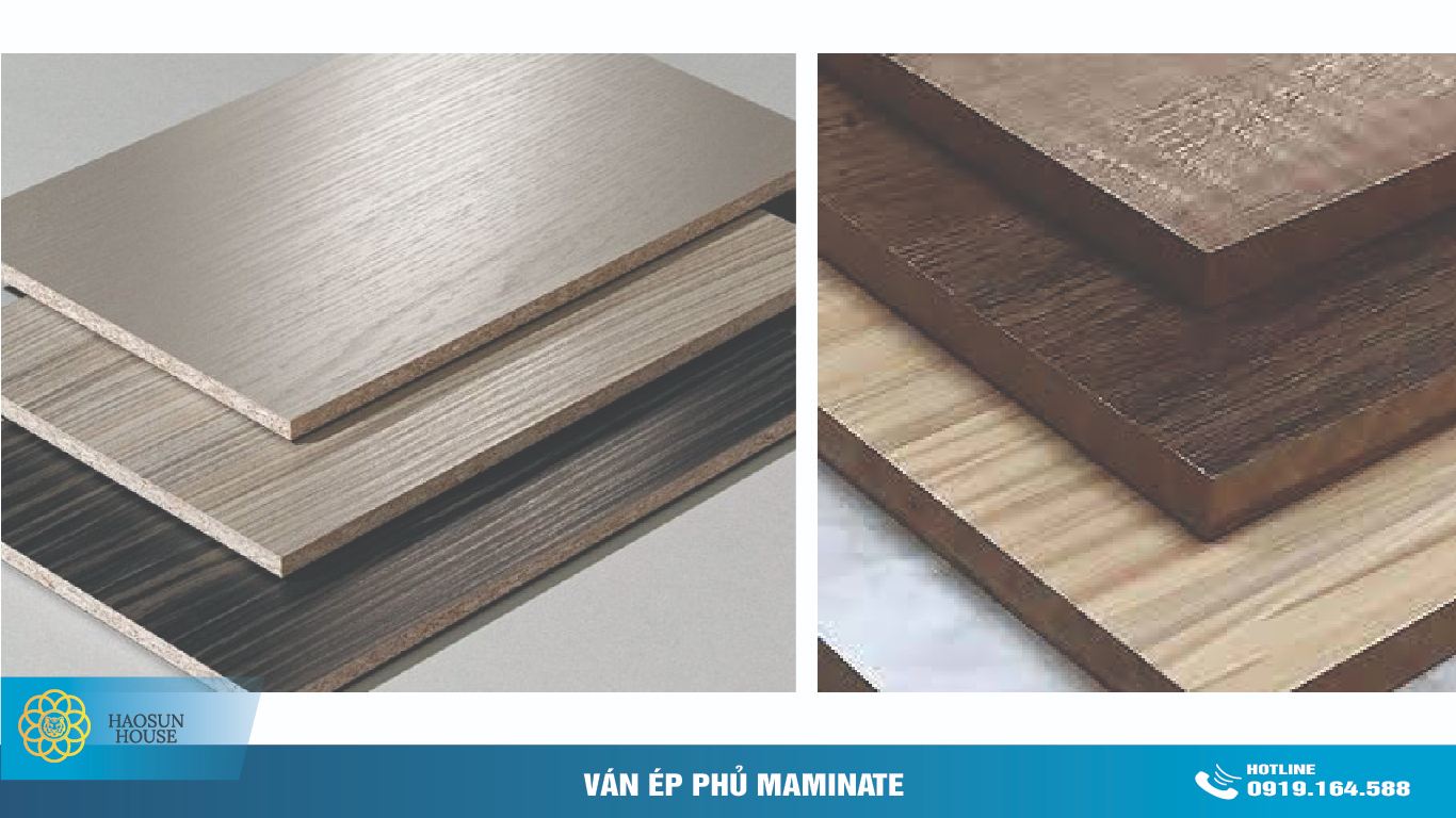 Ván ép phủ melamine