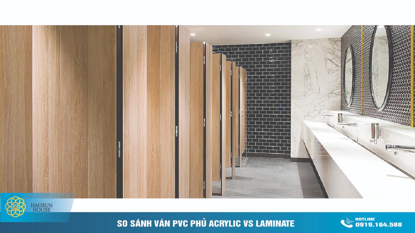 Ván Gỗ Laminate ứng dụng