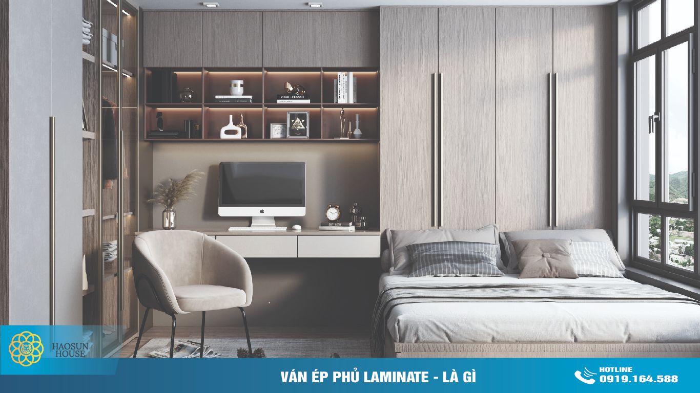 Ván MDF phủ laminate