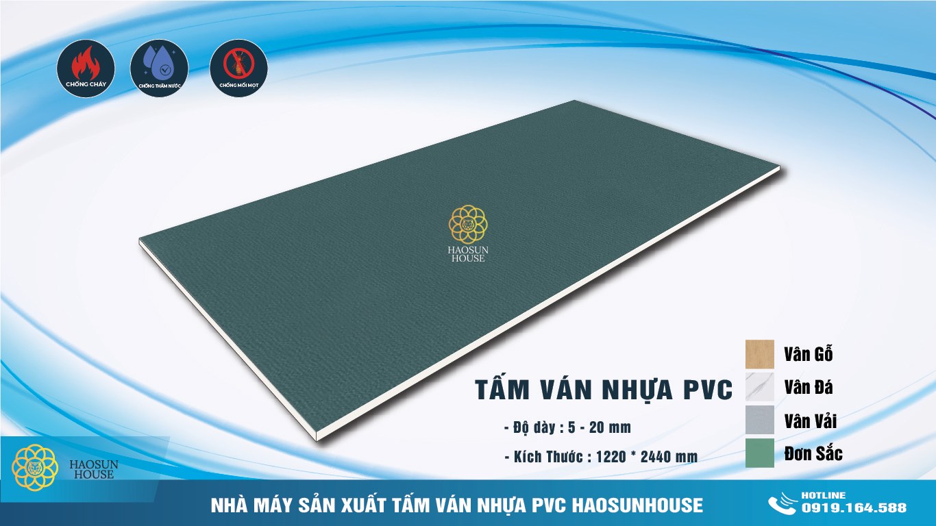 Tấm Nhựa PVC giả vải