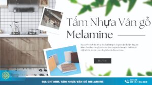 Tấm Nhựa Vân gỗ Melamine Haosunhouse