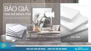 Báo giá ván gỗ nhựa pvc haosunhouse