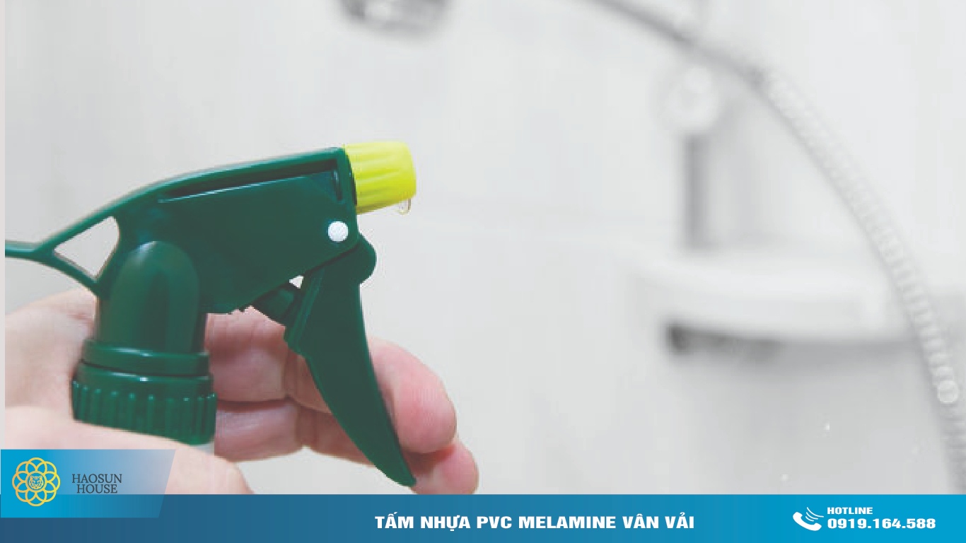 Bảo Quản Tấm Nhựa PVC melamine Vân vải haosunhouse
