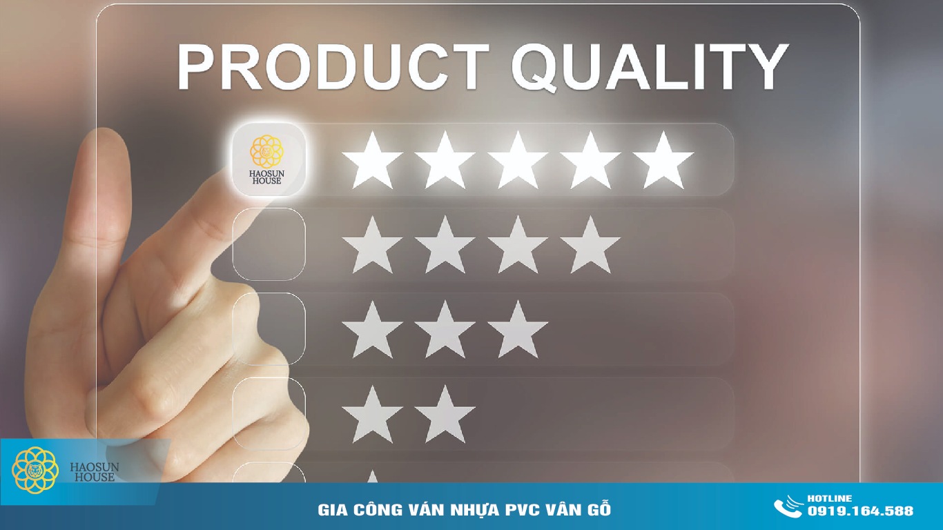 Chất Lượng Ván Nhựa PVC Vân Gỗ Haosunhouse