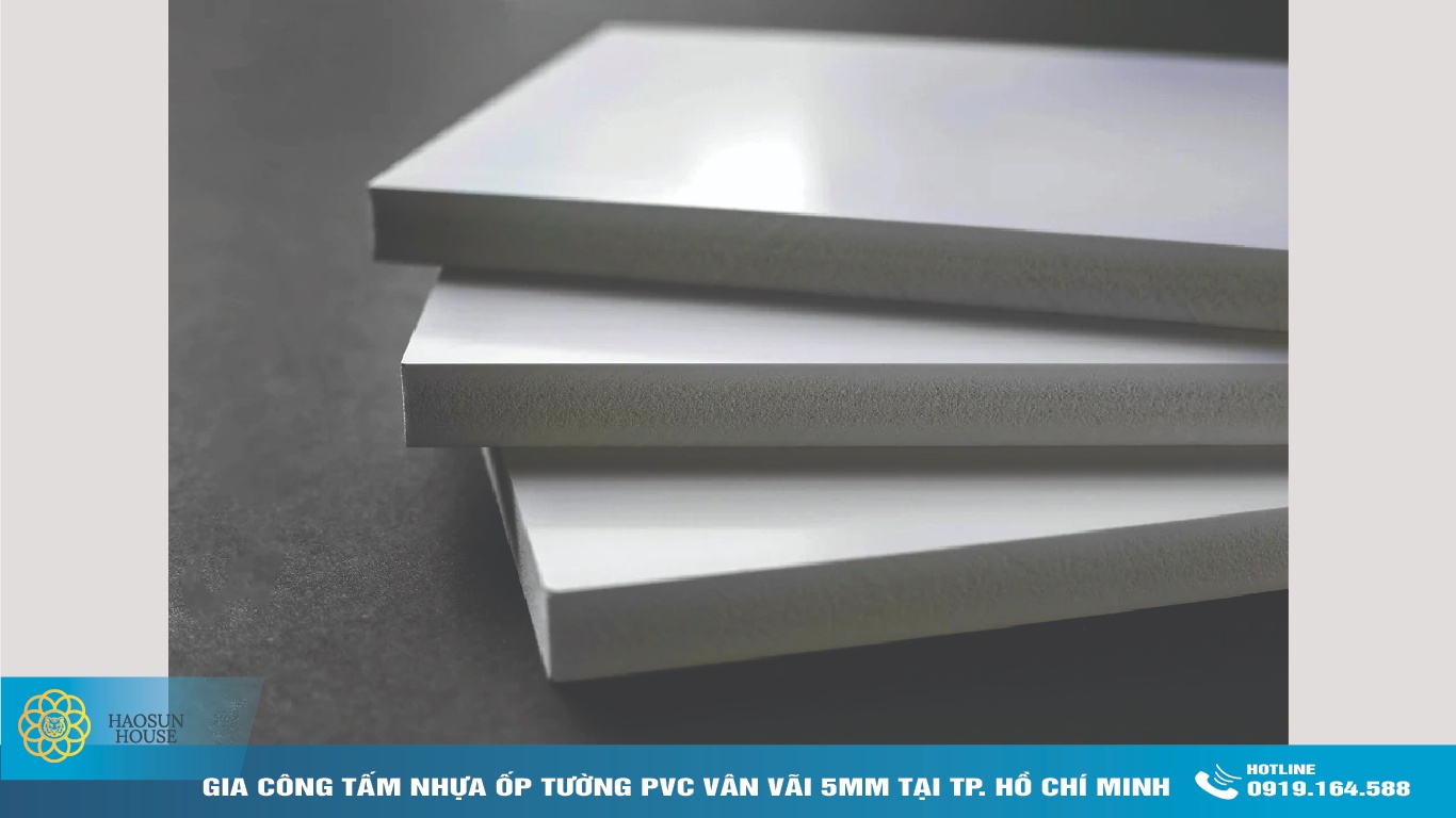 Công ty sản xuất tấm nhựa pvc haosunhouse