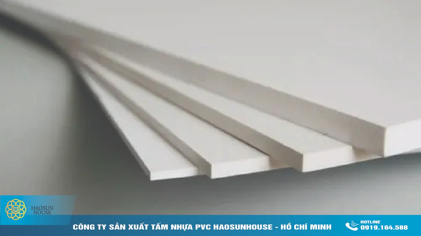 Công ty sản xuất tấm nhựa pvc haosunhouse