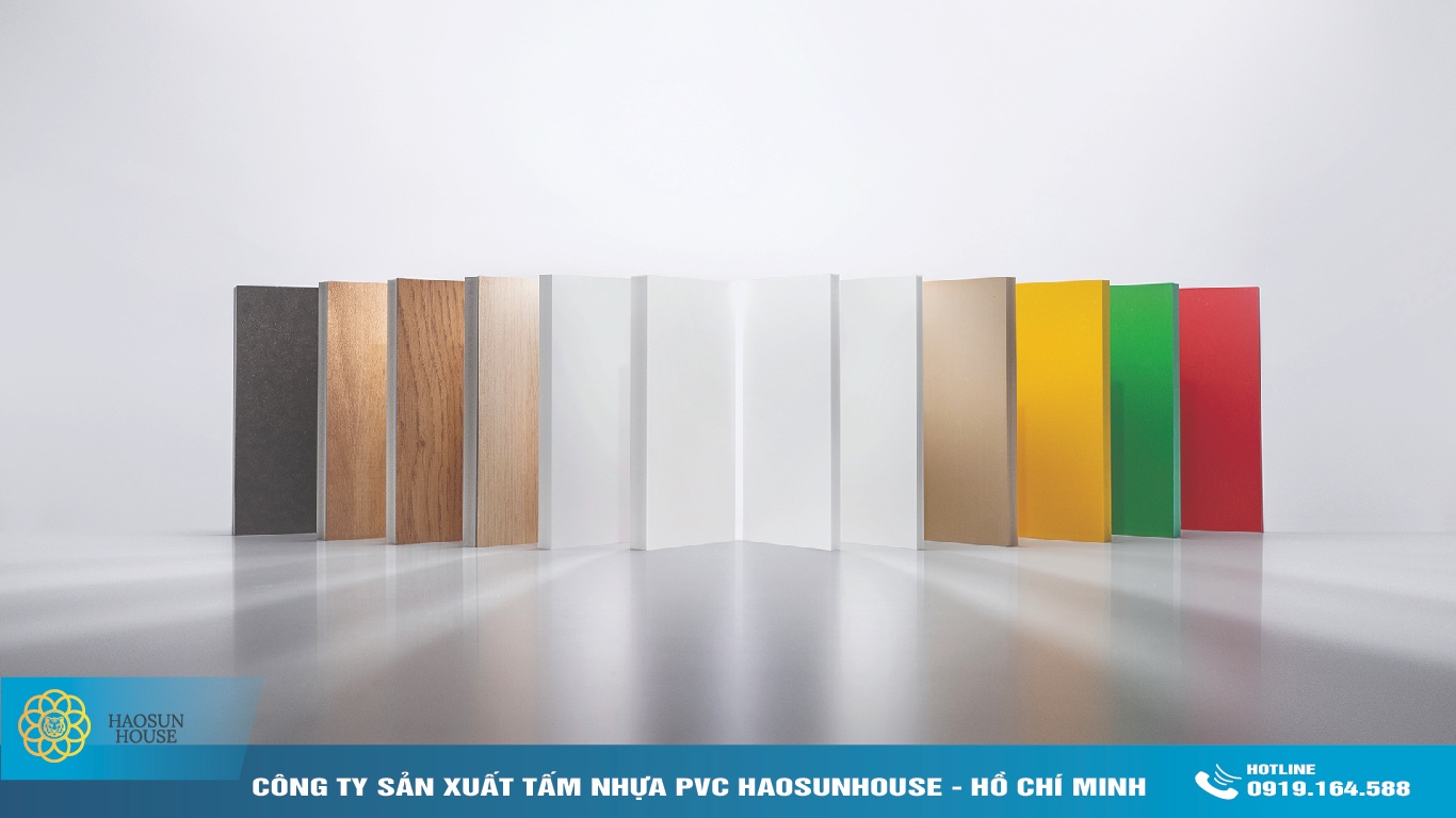 Công ty sản xuất tấm nhựa pvc haosunhouse