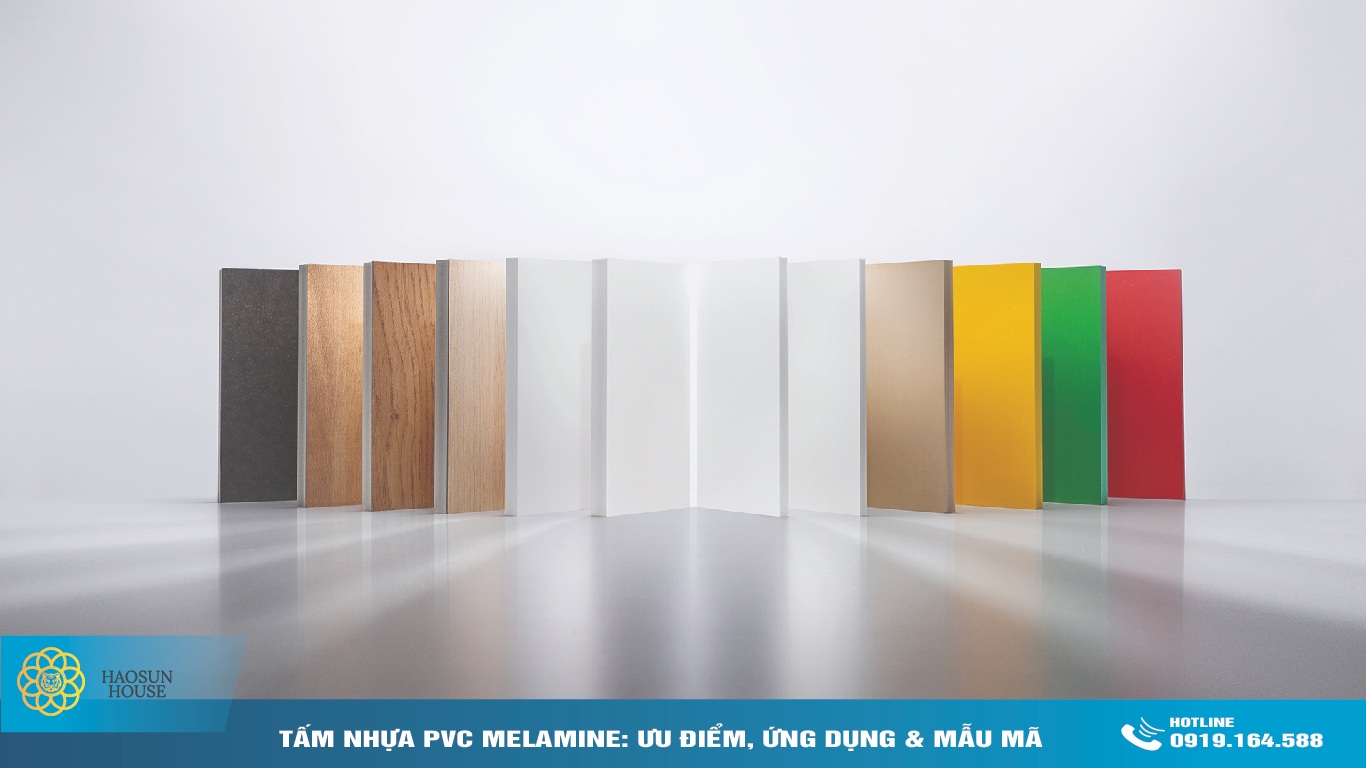 Nhà máy sản xuất Tấm Nhựa PVC Melamine Haosunhouse