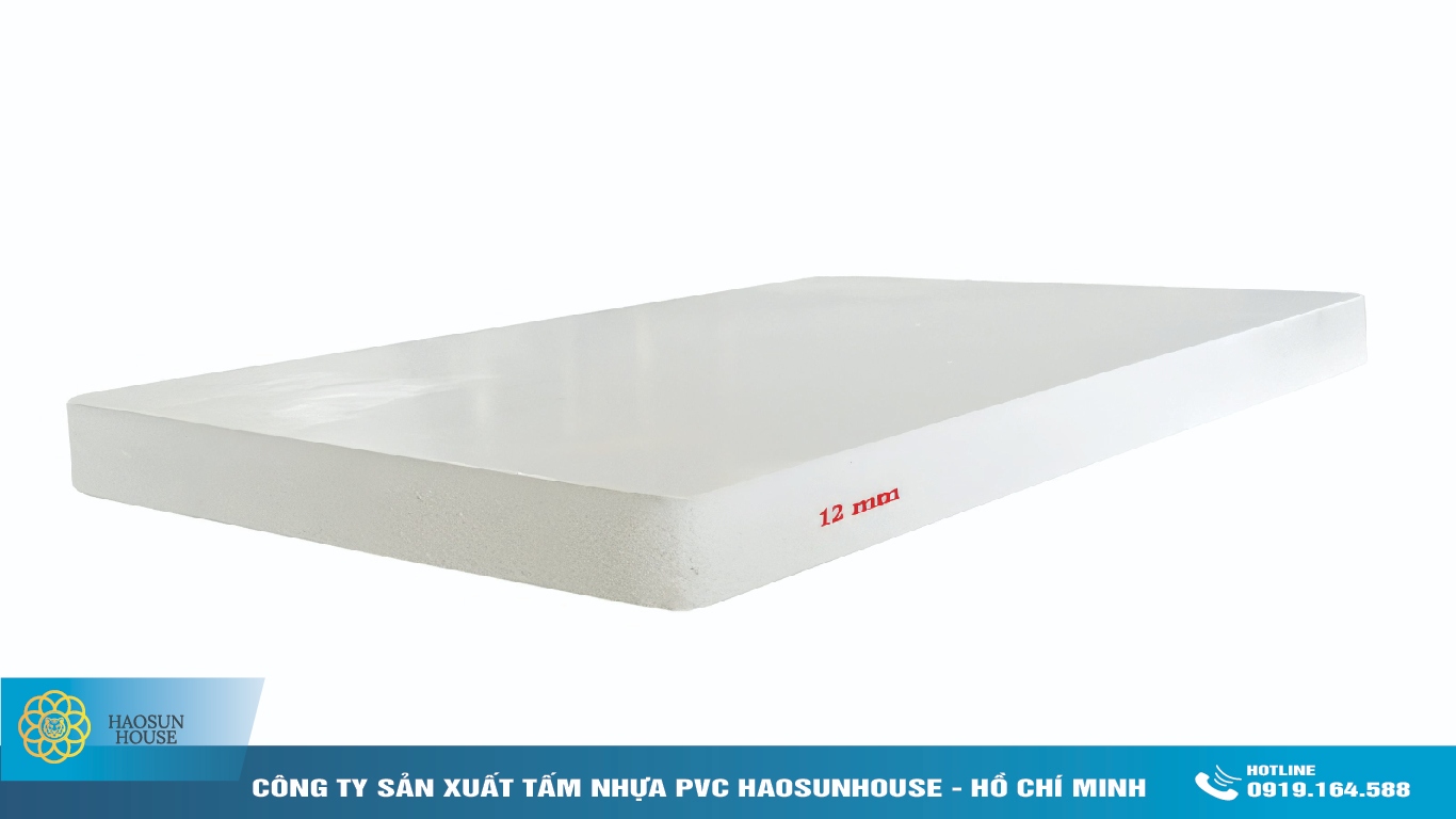 Tấm Nhựa pvc 12mm