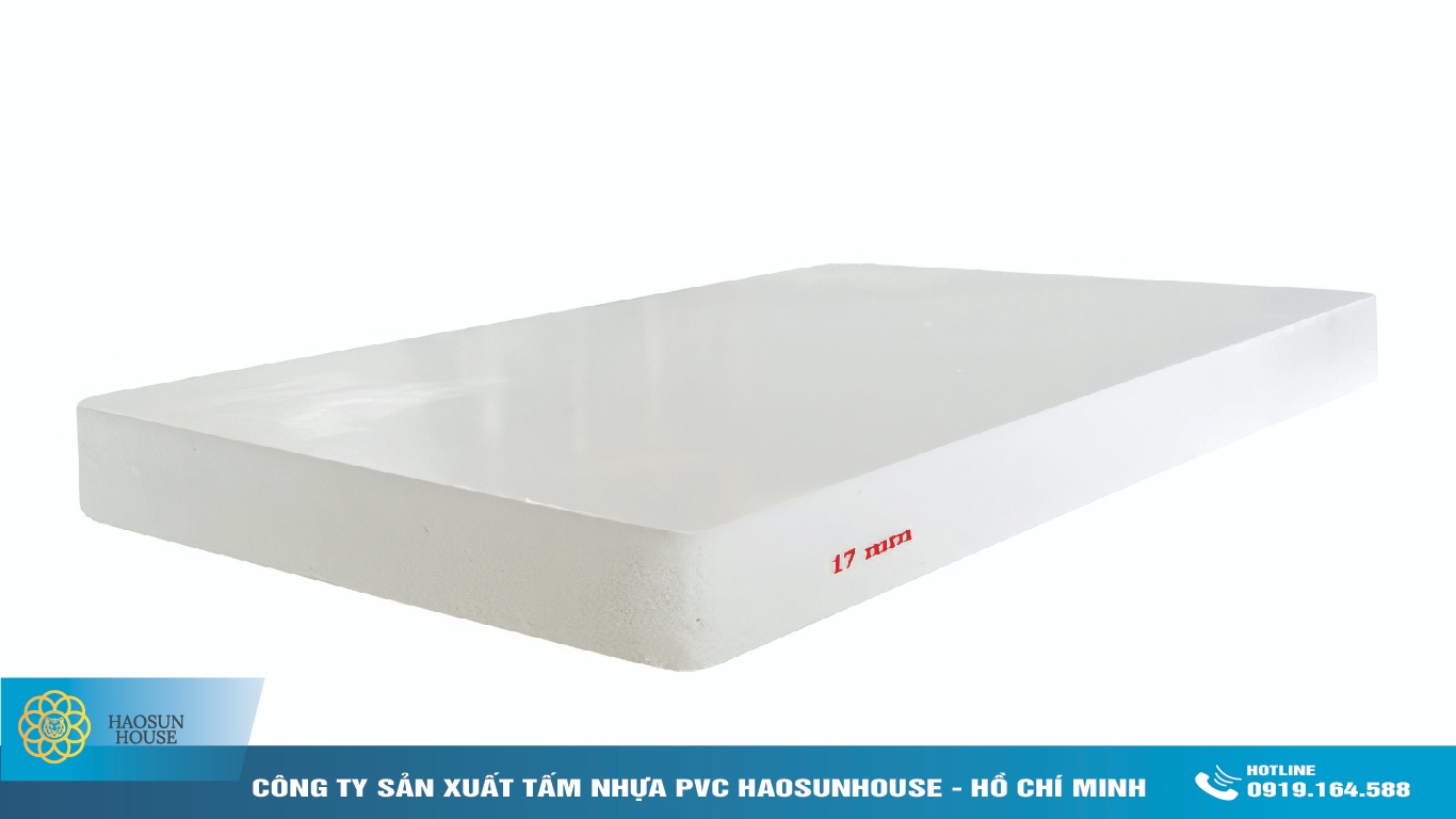 Tấm Nhựa pvc 17mm