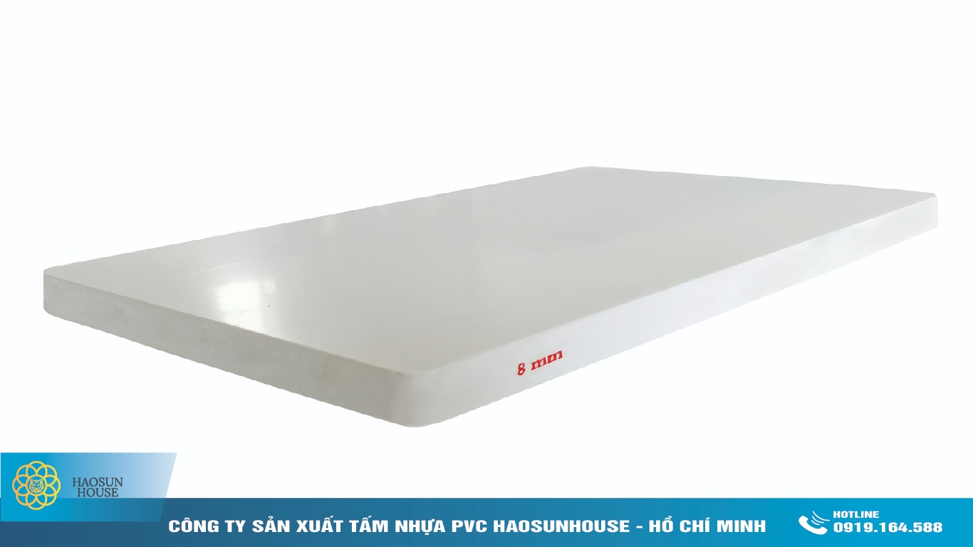Tấm Nhựa pvc 8mm