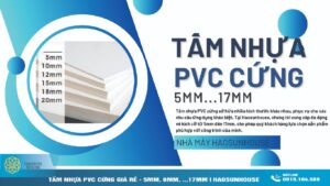 Tấm Nhựa PVC cứng haosunhouse