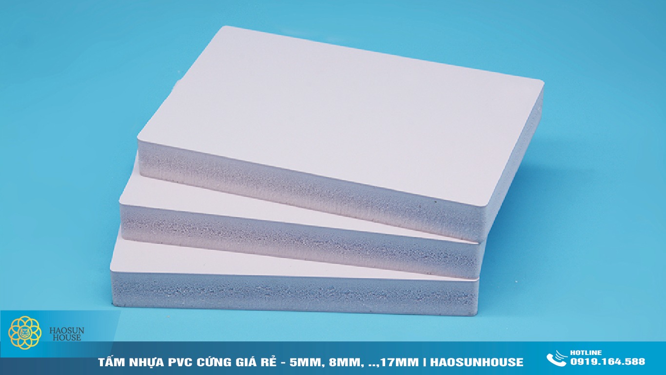 Tấm Nhựa PVC cứng haosunhouse