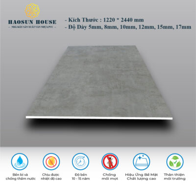 Tấm Nhựa PVC Melamine vân đá hsh431