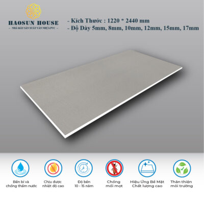 Tấm Nhựa PVC Melamine vân vải hs018