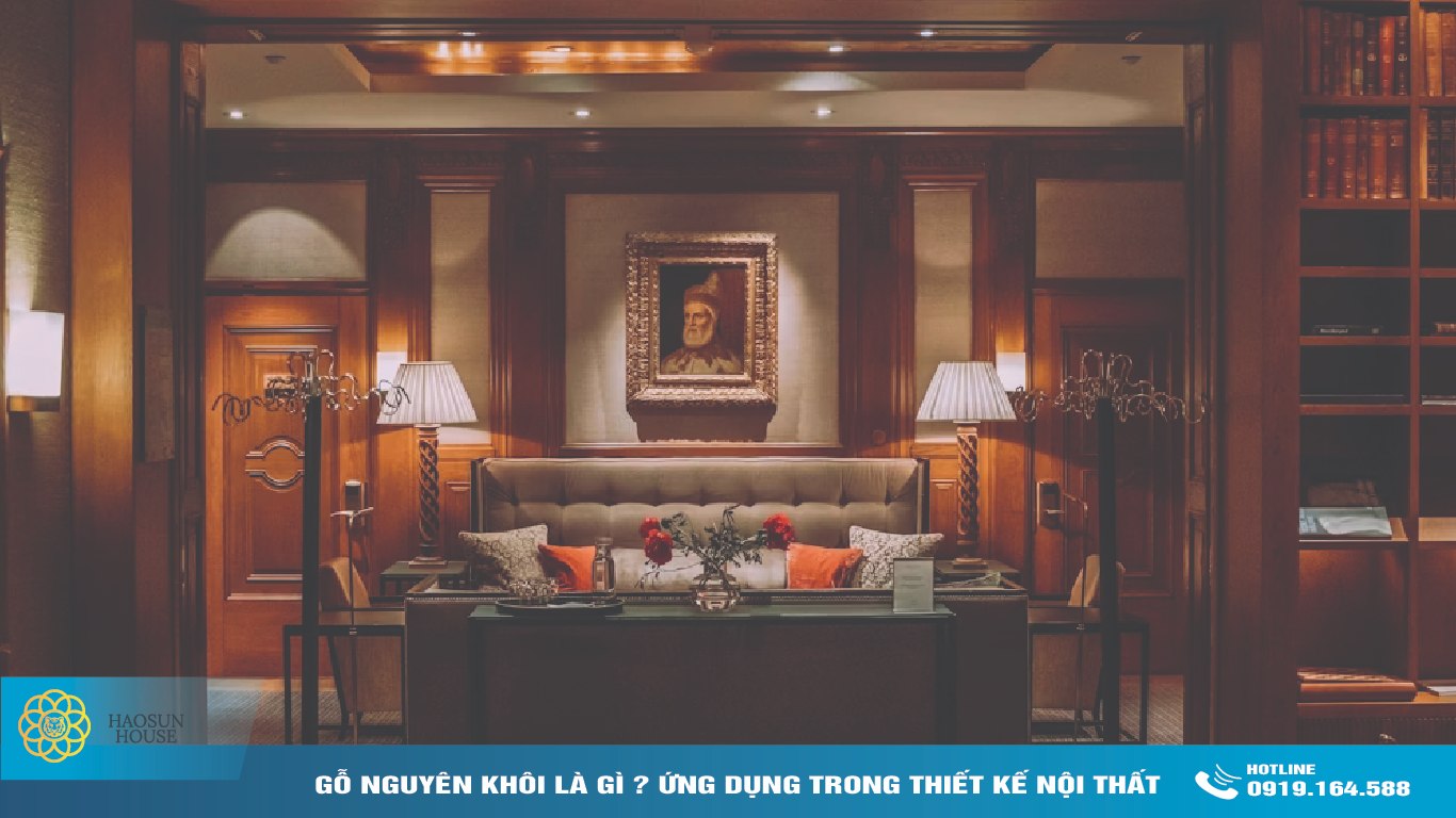 Ứng dụng gỗ Nguyên Khối