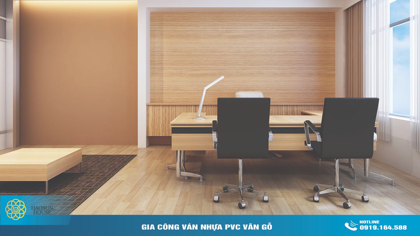 Ứng dụng Ván Nhựa PVC Vân Gỗ Haosunhouse