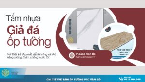 tấm nhựa giả đá ốp tường haosunhouse