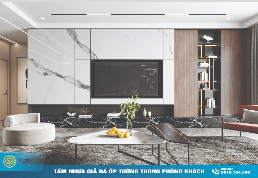 Tấm nhựa giẩ đá ốp tường haosunhouse