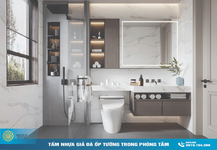 Tấm nhựa giẩ đá ốp tường haosunhouse