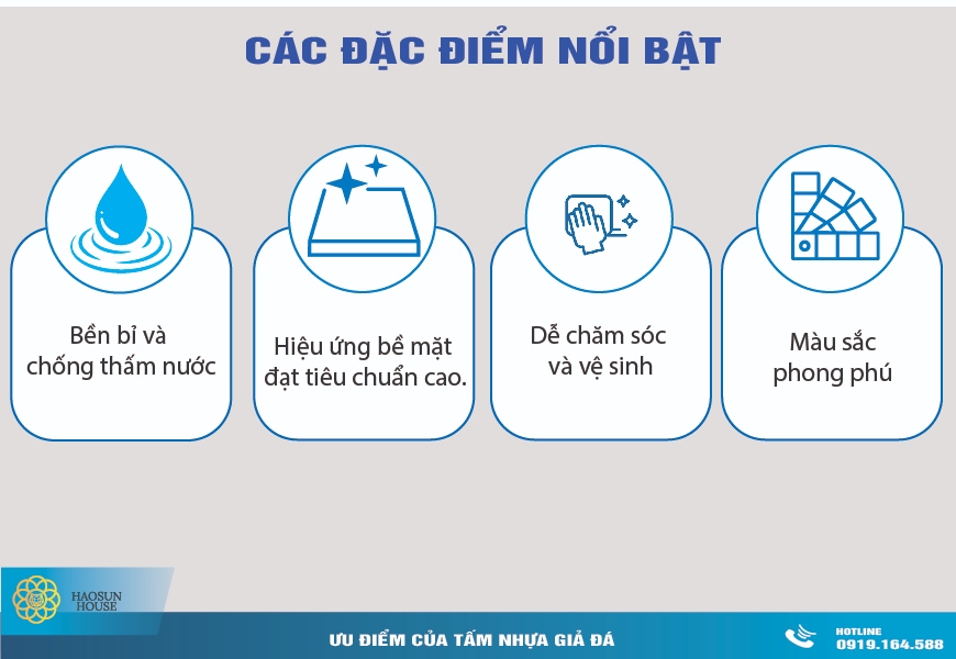 Tấm Nhựa Giả đá ốp tường haosuhouse