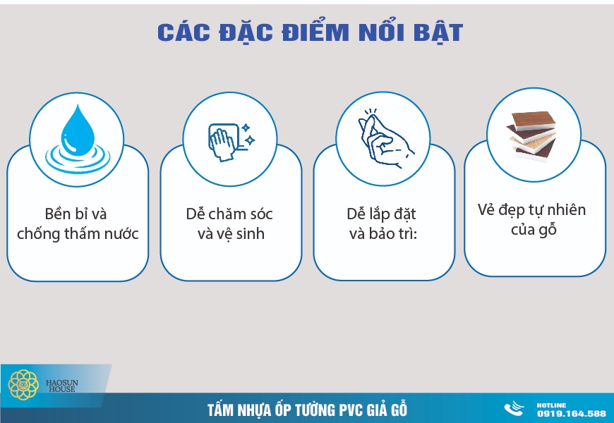 Tấm nhựa ốp tường pvc giả đá haosunhouse