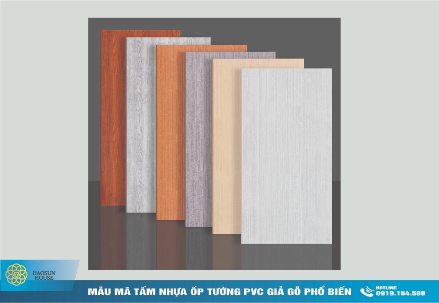 Tấm nhựa ốp tường pvc giả đá haosunhouse