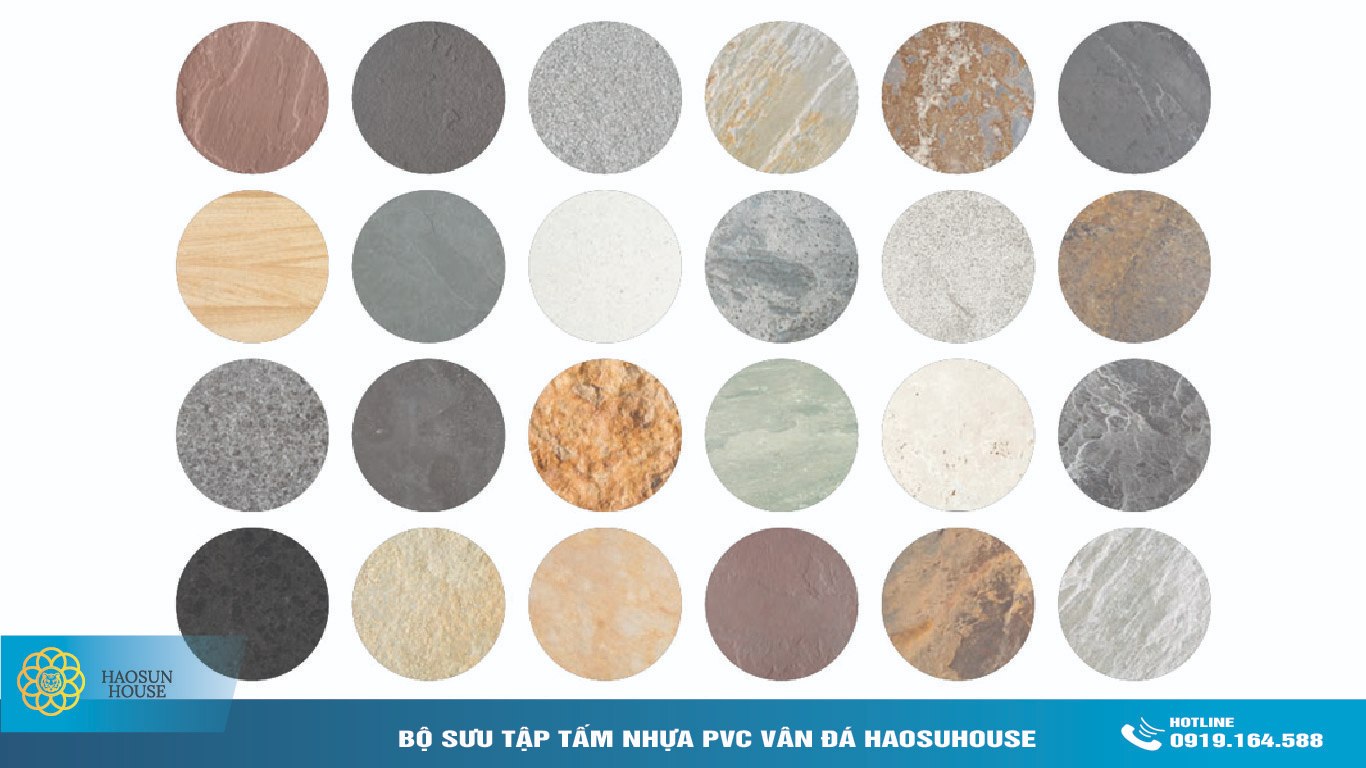 Tấm nhựa pvc vân đá Haosuhouse