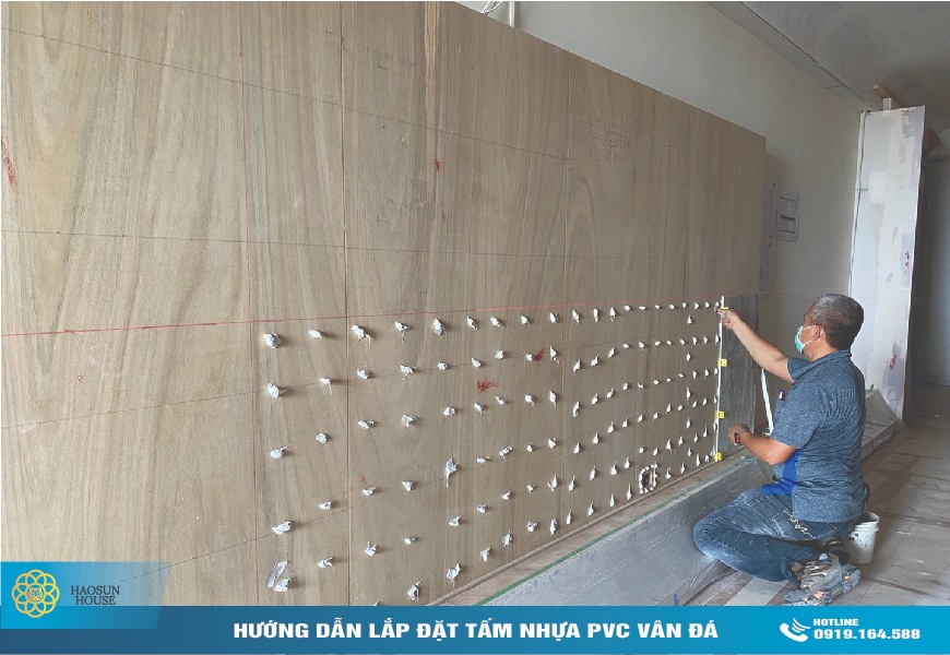 Tấm nhựa pvc vân đá haosunhouse