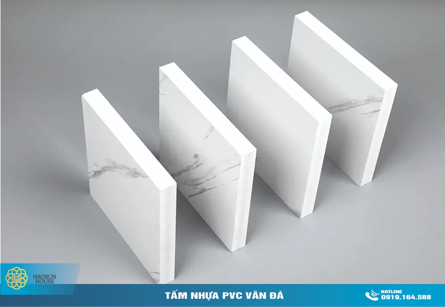 Tấm nhựa pvc vân đá haosunhouse