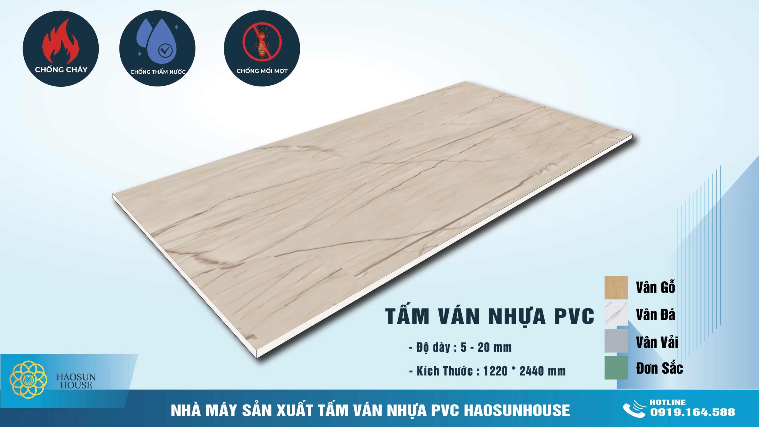 Tấm ốp tường giả đá haosunhouse