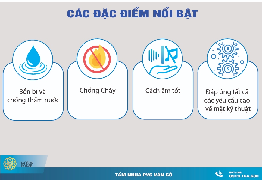 Ưu điểm Tấm Nhựa PVC Haosuhouse