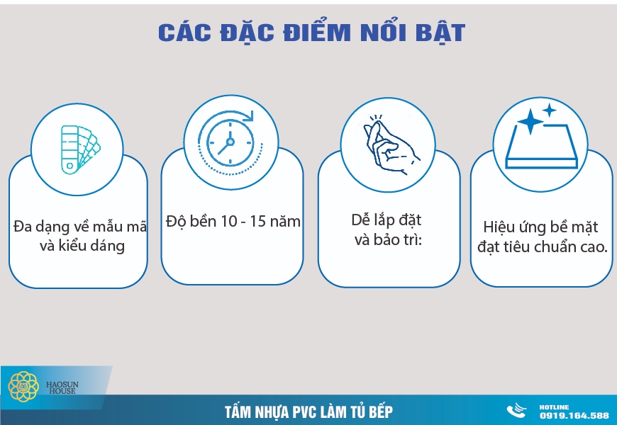 tấm nhựa pvc tủ bếp