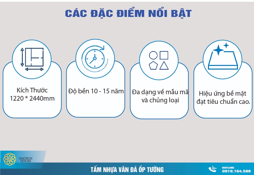 Tấm nhựa vân đá ốp tường haosunhouse