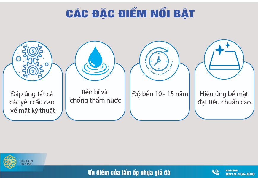 Tấm ốp nhựa giả đá haosunhouse