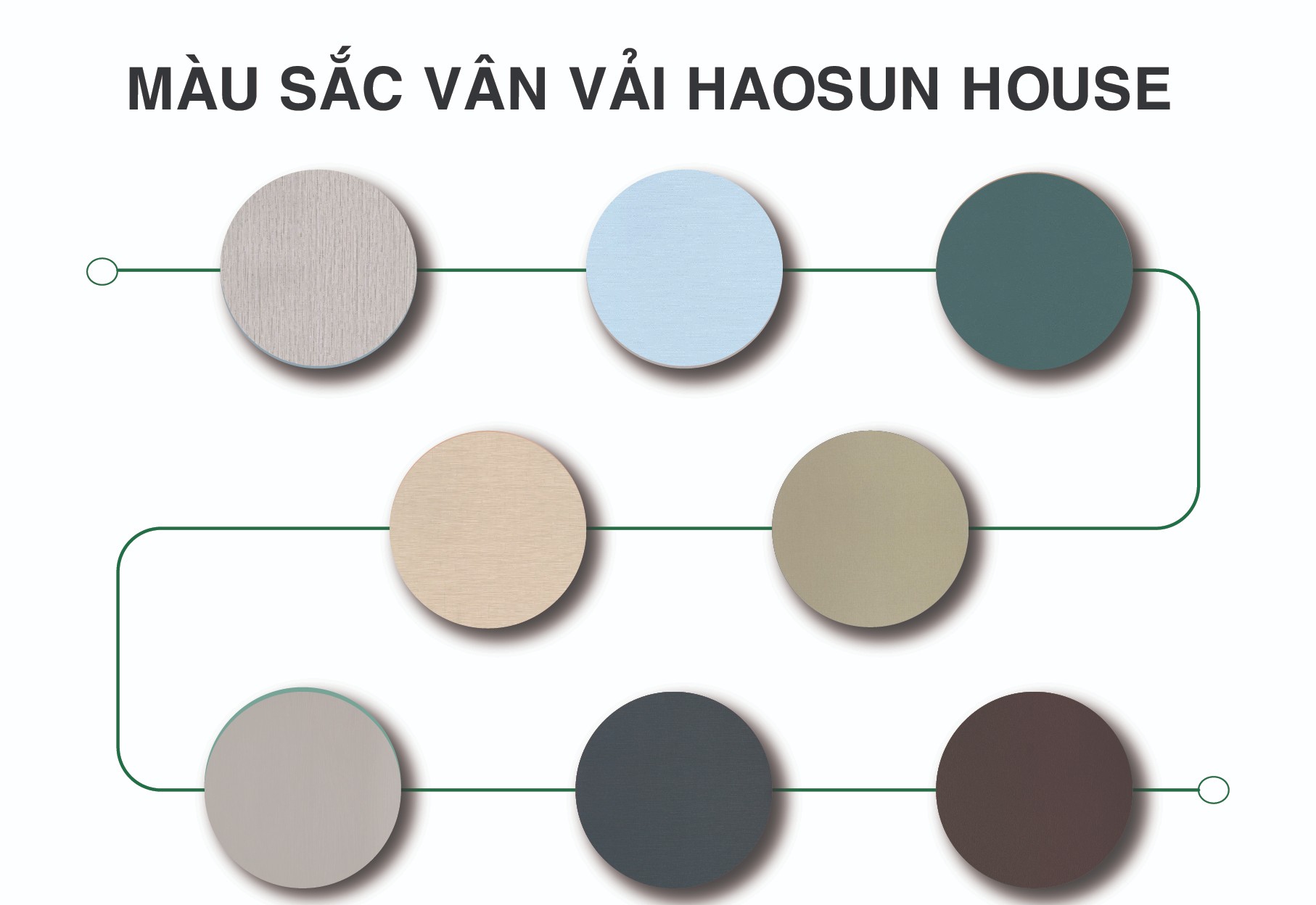 Màu Sắc Tấm Nhựa PVC Vân Vải