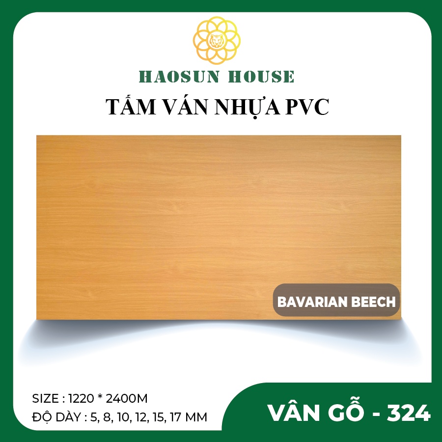 tấm nhựa pvc vân gỗ quả óc chó stantana 338
