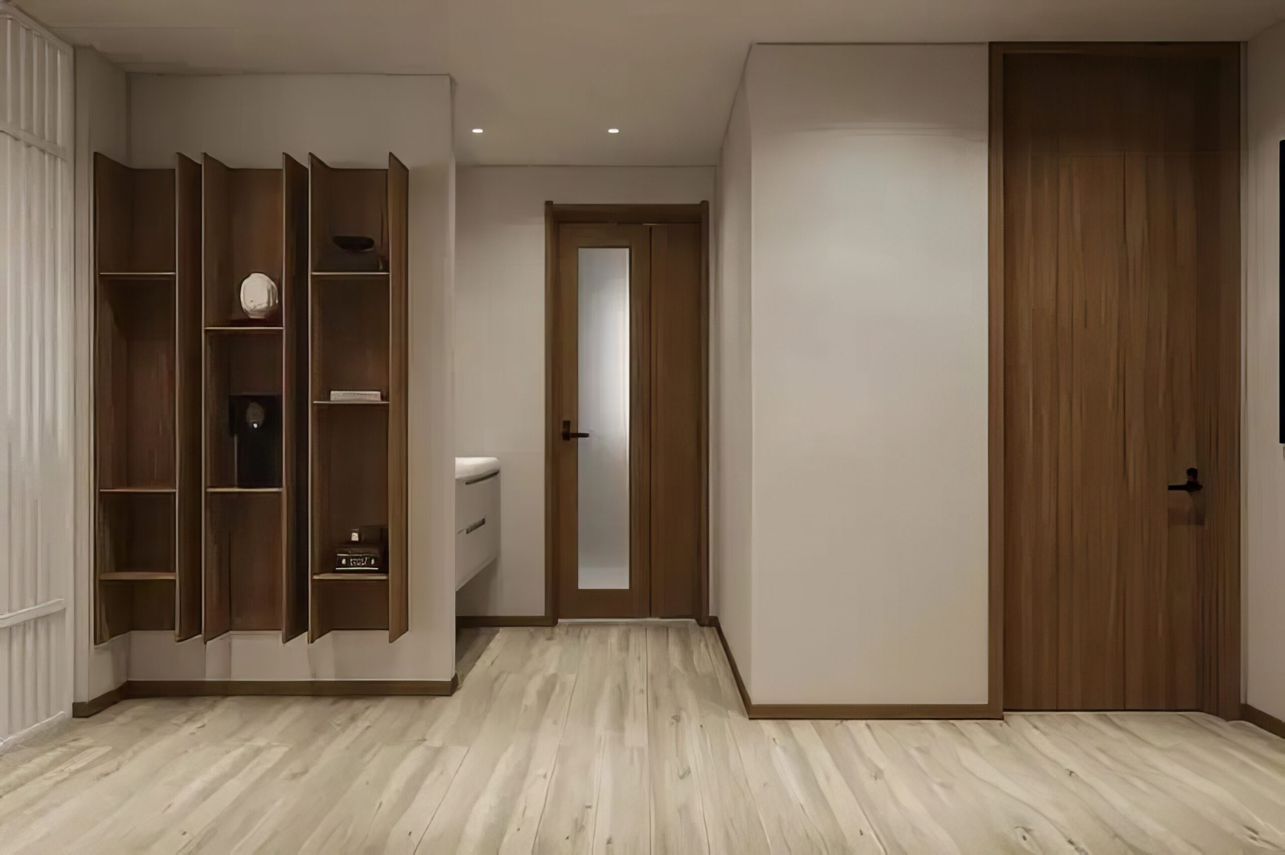 Thiết Kế Lối Đi Vân Gỗ Óc cho 388
