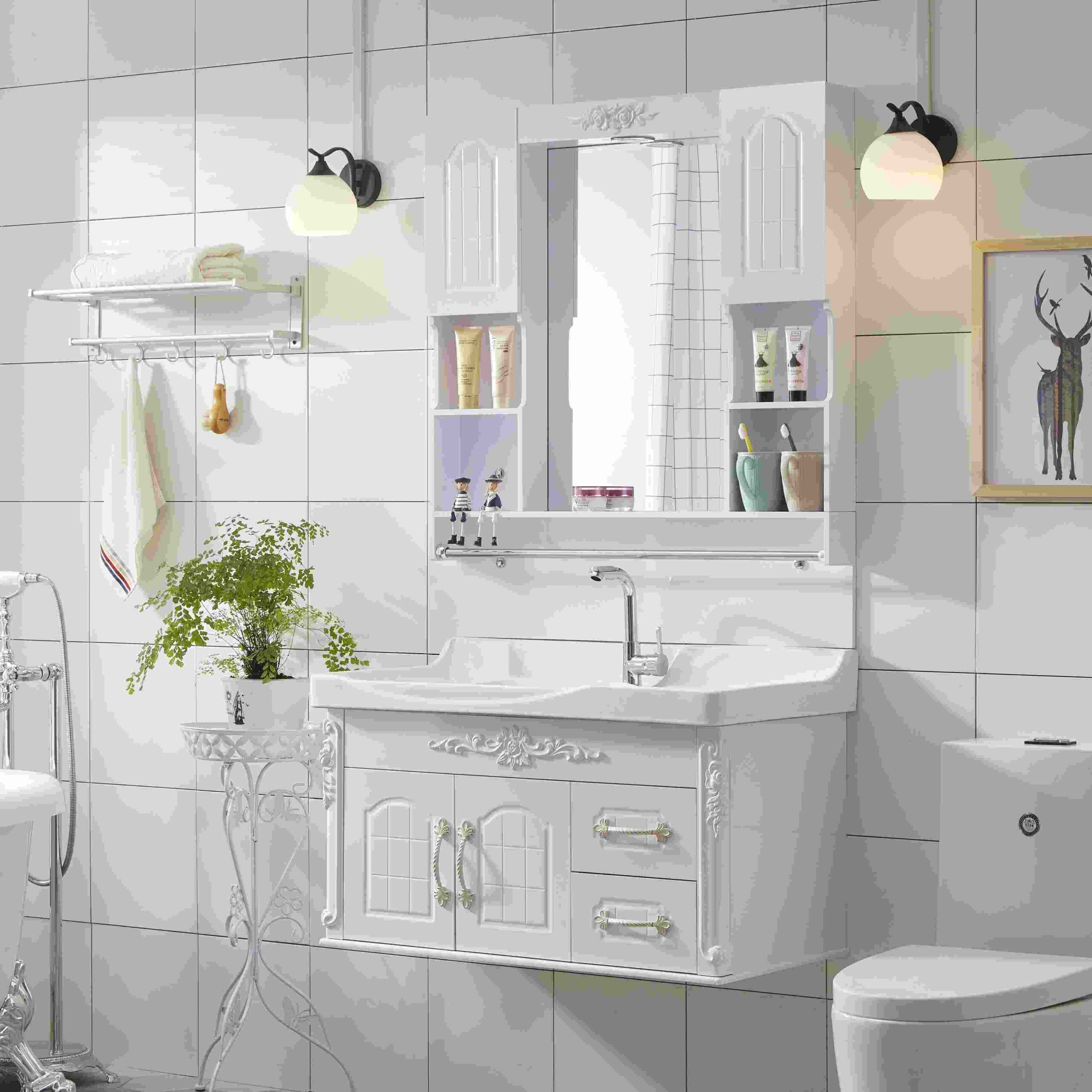 Tủ Phòng Tắm Ván Nhựa PVC