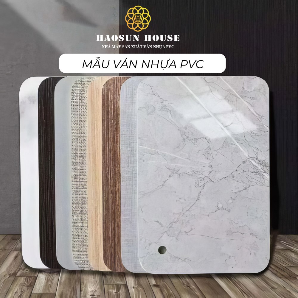 Giá Ván Nhựa PVC Vân Đá Haosun House