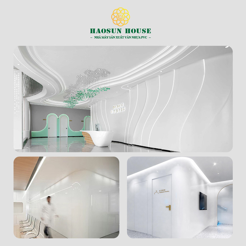 Ứng dụng Tấm Nhựa PVC PETG